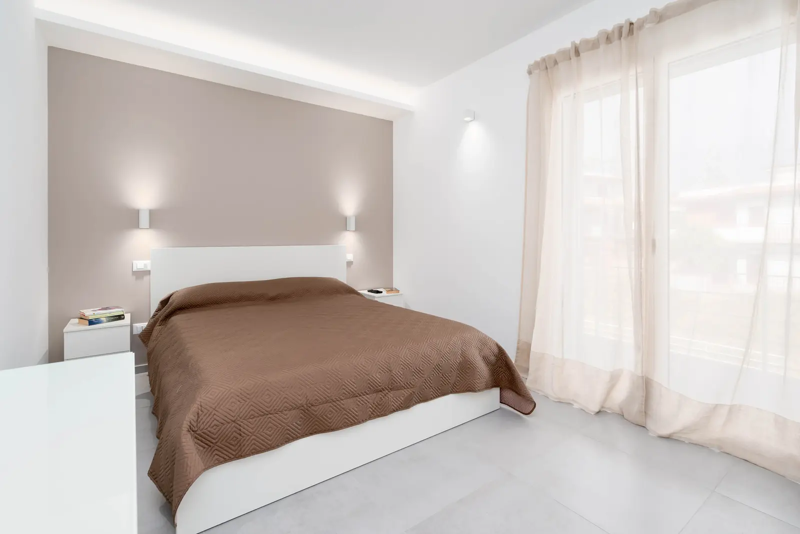 Camera da letto matrimoniale confortevole Giumar Apartments